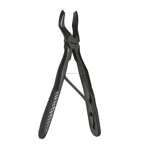 Pinzas de extracción Klein Fig 3, alicates de extracción de dientes recubiertos de titanio negro, acero inoxidable OEM disponible - Product Image 6