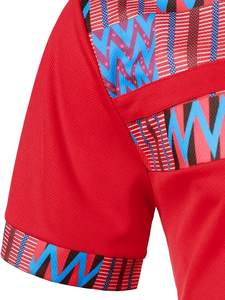 Summer Men's Breathable Casual High-Street Tracksuit Sets Short Sleeve <b>Tops</b> 100% Cotton Quick Dry Street Style Customizable OEM - Product Image 5