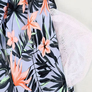 Short en coton et polyester confortable et doux pour homme avec motif solide imprimé en utilisant la technique de sublimation - Product Image 5