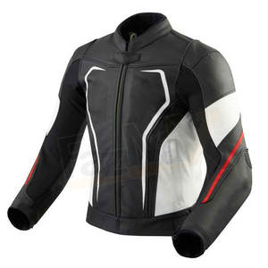 Fabriqué au Pakistan OEM vêtements personnalisés pour hommes veste en cuir de moto vêtements de moto et de course automobile à séchage rapide du Pakistan - Product Image 1