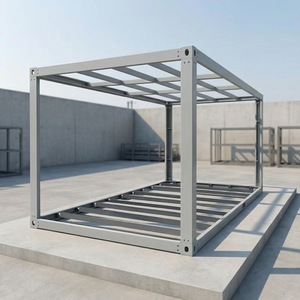 Soluzione Modulare per Edifici: Casa Container Prefabbricata con Struttura in Acciaio da 20 Piedi per Ufficio e Appartamento - Product Image 1