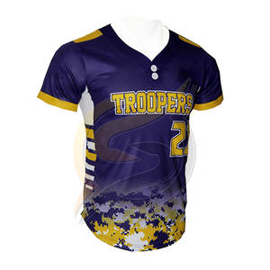 Camisetas estampadas de béisbol, ropa de equipo personalizada en blanco de la mejor calidad, a la venta, de alta calidad - Product Image 1