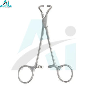 Juego de instrumentos quirúrgicos manuales de acero inoxidable de grado profesional BACKHAUS Pinzas y fórceps para toallas - Product Image 3