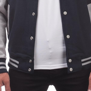 Wholesale Custom Heavyweight <b>Woolen</b> Vintage Varsity Jacket Full Sleeves Men New Fashion CollegeBaseballjacket for men - Product Image 6