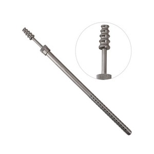 Vente chaude V Mueller Poole Tube d'aspiration manuel pointe Dia 23 Fr 7.6mm longueur 20 cm (8 pouces) Instrument chirurgical en acier inoxydable - Product Image 4