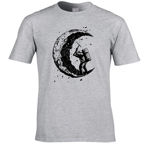 2024 Premium Customized Formal Knitted Cotton Short Sleeve Men's T-Shirt High Quality Anti-Pilling Printed <b>Logo</b> - Product Image 5