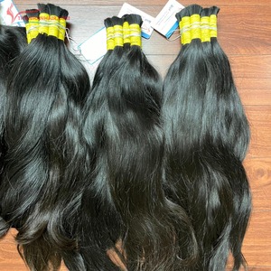 TOP HAUTE QUALITÉ: Extensions de Cheveux Vapeur Cheveux Ondulés Naturels En Vrac Vietnamien 100% Cheveux Humains Avec la Meilleure Liste de Prix - Product Image 4