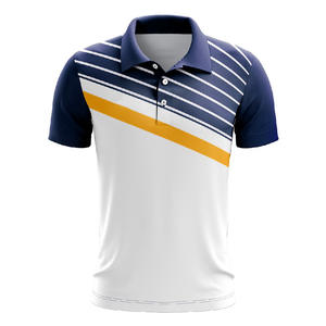 Patrón sólido informal para hombre para camiseta de Polo de manga corta que absorbe la humedad ropa deportiva de gimnasio atlético para correr entrenamiento impreso - Product Image 2