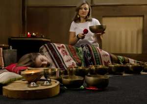 Oferta de verano, cuenco tibetano de Metal para cantar, meditación, yoga, terapia de sonido, venta al por mayor, tamaño personalizado, embalaje personalizado, cuenco para cantar, Nepal - Product Image 3