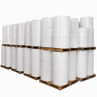 Rollo Jumbo de Papel Térmico de Alto Contraste, Libre de BPA, de 45gsm, 55gsm, 70gsm, para Exportación, Estándar, de Alta Resistencia y Empaquetado