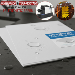 Yishu PP phun bù đắp in ấn tổng hợp giấy không tearable không thấm nước PP tổng hợp tờ giấy - Product Image 1