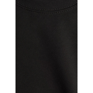 Vente en gros de sweat côtelé de couleur unie avec bordure en point de croix pour épaules tombantes de haute qualité coton premium pour femmes OEM/ODM Bangladesh - Product Image 5