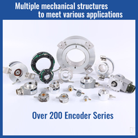 1024ppr 8-15mm Encodeur incrémental à arbre creux Cnc Machine Encodeur rotatif K50