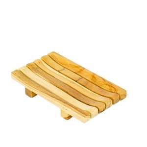 Porte-savon en bois durable de qualité supérieure résistant à l'eau durable pour salle de bain et toilettes sèches et sans dégâts - Product Image 1