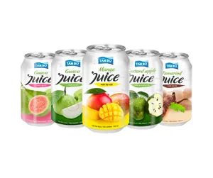 Vietnam tedarikçileri 330ml kutularda tropikal meyve suyu üreticisi-ücretsiz örnekler-özel etiket içecekleri-destek pazarlama
