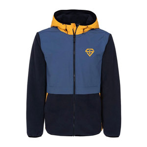 เสื้อแจ็คเก็ตกันลมสำหรับผู้ชาย OEM คุณภาพสูง สกรีนโลโก้ได้ตามต้องการ เหมาะสำหรับกิจกรรมกลางแจ้งในฤดูหนาว ระบายอากาศได้ดี มีฮู้ด คอตั้ง ไซส์ใหญ่ ผลิตจากไนลอน - Product Image 1