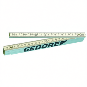 Règle pliante en bois Gedore, ruban à mesurer pratique pour des mesures de précision - Product Image 2