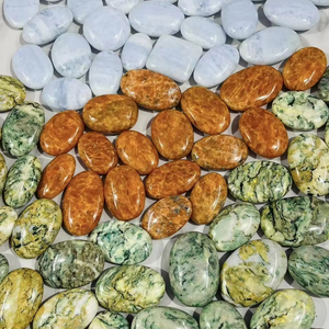 Venta al por mayor Lote Cristal Palmstone Venta al por mayor Curación Piedras preciosas Cristal Palmstone Cristal semiprecioso Preocupación Piedra Meditación Chakr - Product Image 6