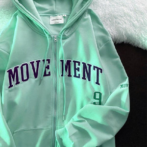 Custom Oversized Hoodie Full <b>Zip</b> Hoodie Puff Print Embroidered Hoodies Graphic Long Sleeve Heavy Weight Oversized - Product Image 6