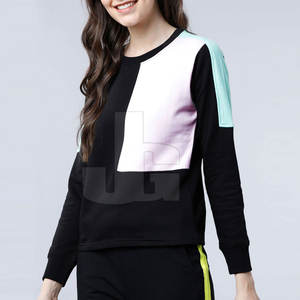 Sudaderas con forro de invierno de alta calidad para mujer, logotipo frontal personalizado, 100% algodón, informal a la moda - Product Image 3