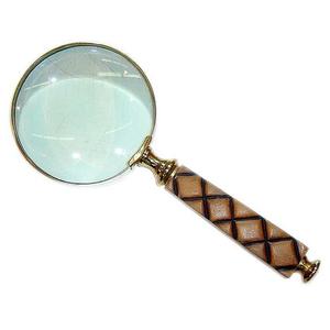 Lupa de Metal de bronce antiguo Calidad Artesanía india con diseño vintage Nuevo 2025 Eye Glass al por mayor - Product Image 5