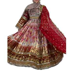 Robe traditionnelle ethnique tribale Banjara de qualité supérieure, vintage, afghane/pakistanaise, robe de fête Kuchi, robe Kochi, vente en gros par AA IMPEX - Product Image 4