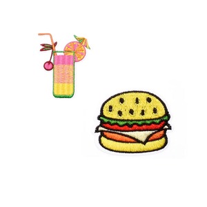 Écussons brodés de haute qualité fabriqués à la machine, badges d'université et d'école, écussons bon marché pour uniformes, grades - Product Image 4