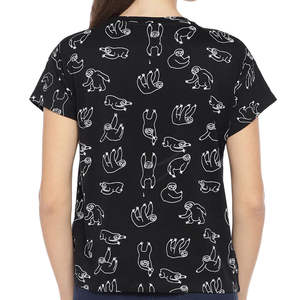 Camiseta Casual Extra Grande Personalizada para Mujer, Camiseta de Alta Calidad con Logotipo Estampado, Diseño Sólido - Product Image 2