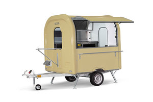 Nouveau Camion de Restauration Mobile d'Occasion, Camions de Vente de Café, Construction en Fibre de Verre et Aluminium, Garantie 5 Ans, Camion 1 Usine - Product Image 3