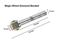 Tour à métaux manuel EAGLION INTERNATIONAL Diamond Big Magic Wheel (Modèle MW) pour la conception de fonds de bijoux - Matériau MS