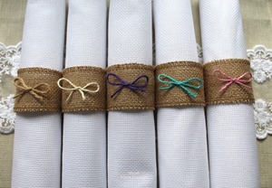 Anneau de serviette en rotin à motif de nœud pour une décoration élégante de table à manger et un style de table naturel avec des détails tissés à la main en provenance d'Inde - Product Image 3