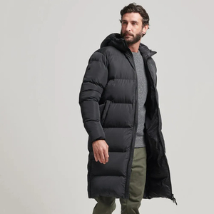 Nouvelle veste matelassée poids lourd personnalisée grande taille veste coupe-vent unisexe de style streetwear - Product Image 4