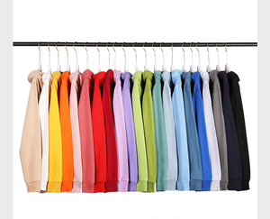 Printemps Automne French Terry Pull À Capuche 260gsm String Endings Hoodie Unisexe Mode Coton Polyester À Capuche Impression Personnalisée - Product Image 1