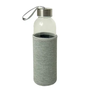 Bottiglia d'Acqua in Vetro Personalizzata in Neoprene per Articoli Promozionali - Product Image 5