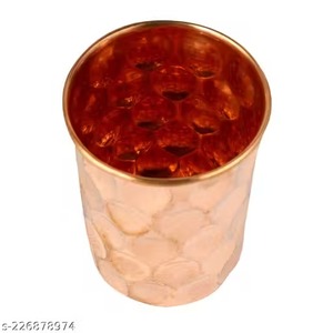 Ensemble de 2 verres en cuivre taillé en diamant classique avec poignées en laiton parfait pour les cocktails Moscow Mule Whisky Beer et les cadeaux - Product Image 5