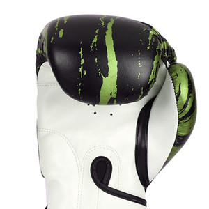 Gants de boxe de combat Muay Thai pour adulte, gants en cuir de boxe Muay Thai Kick, 8/10/12oz - Product Image 4