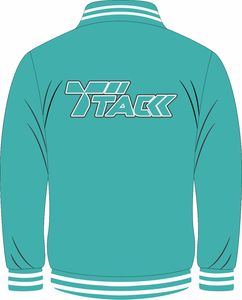 Veste Bomber universitaire unisexe à manches régulières de haute qualité impression personnalisée col montant avant polaire de Baseball personnalisée imperméable - Product Image 2