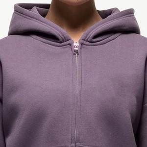 New Selling Custom Printed Logo <b>Zipper</b> Women's Casual Hoodies Vintage Design Outwears <b>Sweatshirt</b> Streetwear Hooded Collar Winter - Product Image 3