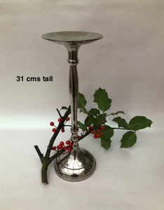 Nouveau design de bougeoir en aluminium de Noël, tailles personnalisées, argent, fait à la main, bougeoir durable, formes personnalisées - Product Image 3