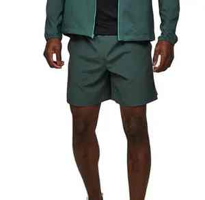 Conjunto de pantalones cortos cortavientos de gran tamaño ligeros a prueba de viento con cremallera personalizada conjuntos de chaqueta y pantalones cortos de nailon y poliéster - Product Image 3