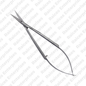 Instrumento médico de alto grado Capsulotomía Vannes Tijera en MOQ bajo Venta al por mayor Proveedor directo de fábrica Vannes Tijera para la venta - Product Image 1