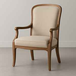 Chaise en bois moderne et charmante avec siège en velours, construction en teck écologique pour les espaces intérieurs polyvalents, en provenance d'Inde - Product Image 4