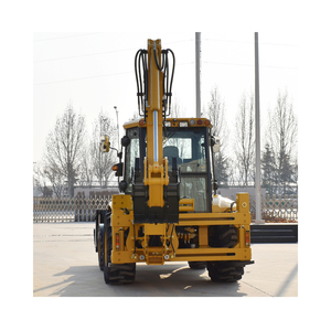 รถตักดินดีเซล85kw ได้รับการรับรองจาก CE 4WD พลังงานไฮดรอลิกสำหรับงานหนัก - Product Image 3