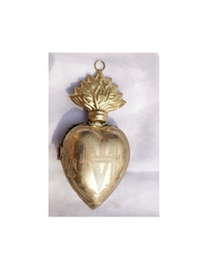 หัวใจศักดิ์สิทธิ์โลหะทอง - Product Image 3