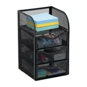 Organisateur de bureau à 3 tiroirs Gardez vos fournitures Accessoires Autres produits de bureau dans les tiroirs pour permettre un bureau soigné et propre