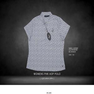 Camiseta de polo de algodón orgánico ajustada de verano 2025 para mujer, camiseta personalizable con gráfico R, absorbe la humedad, de talla grande, venta en línea - Product Image 2