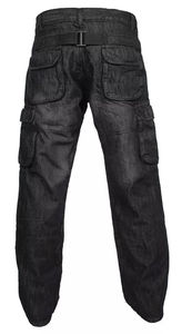 Jeans droits pour hommes pantalon de coupe normale pantalon en jean bleu jeans pantalons longs pour hommes avec logo personnalisé imprimé sur mesure - Product Image 5