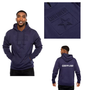 Vente en gros de meilleures ventes d'hiver pour hommes, sweat à capuche en molleton éponge français 100% coton avec logo 3D lourd en relief - Product Image 5