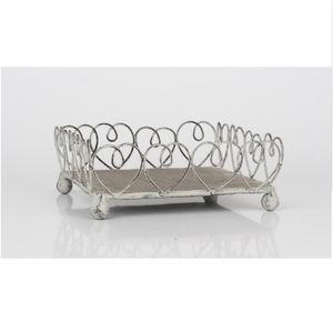 Servilletero de alambre de metal en diseño elegante con acabado de espejo perfecto para mesas de comedor y decoración de bodas - Product Image 6