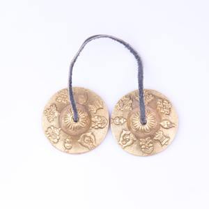 Chất lượng cao đồng cổ tingsha Thiền chuông đặc biệt Cymbal đánh bóng với Mua tuyệt vời!-được làm từ kim loại bền - Product Image 2